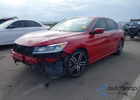 2016 Honda Accord Sport z USA, uszkodzony, nr VIN 1HGCR2F51GA103662